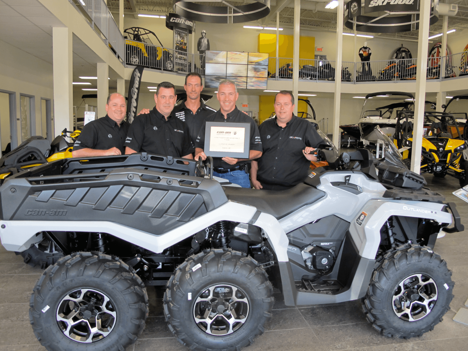 Lapointe Sports - concessionnaire de district - Can-Am hors route 2014 - Joliette - Lanaudiere